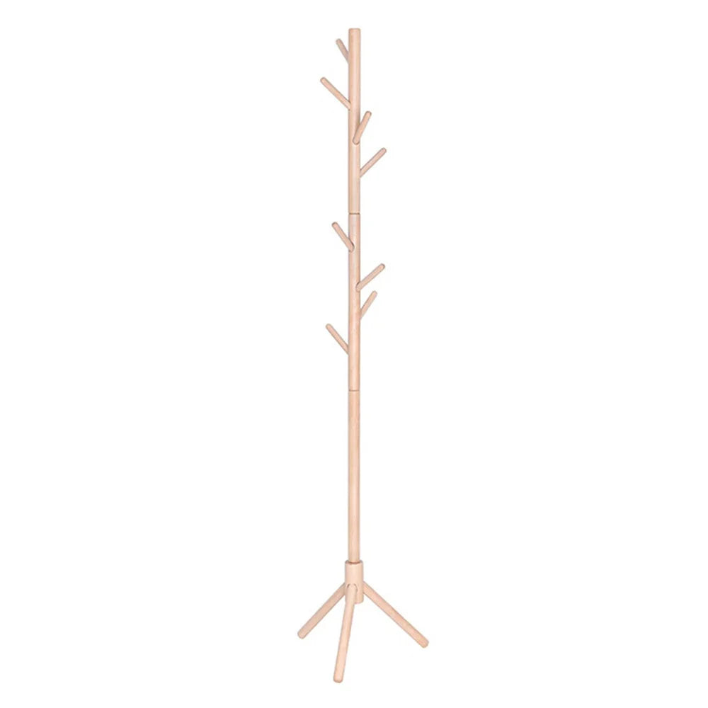 Clothes Hats Rack Floor To Floor Bedroom Coat Hook Bedroom Vertical Tree Branch Shape Holder Hat Scarf Handbag Storage Hanger Peaceful Pleasures Health and Wellness H175cm