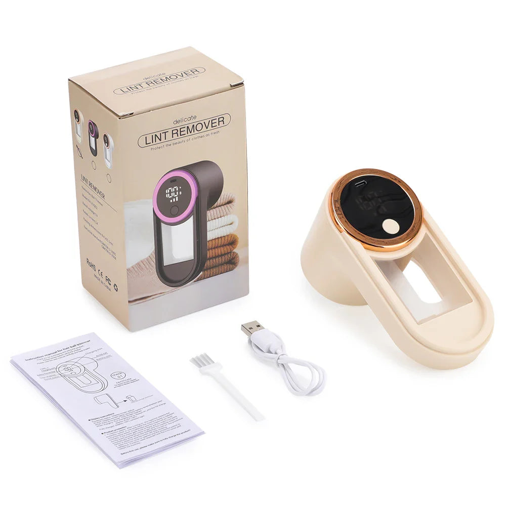 Electric Lint Remover & Fabric Shaver – 3 Speed Rechargeable