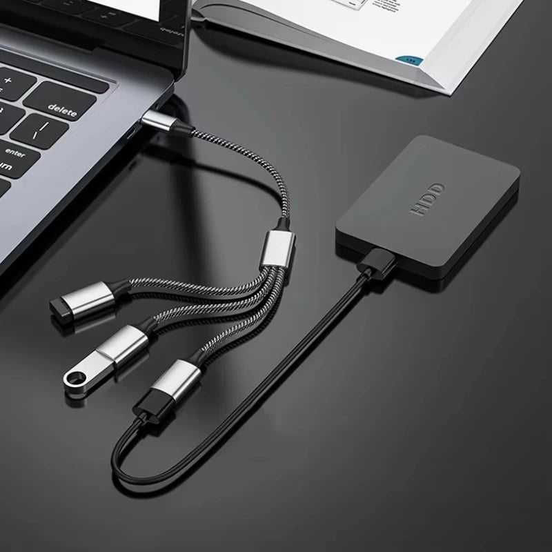 Multi USB Hub Extensions 2/3/4 Port Hub USB Splitter Fast Data Transmission OTG Adapter For Computer Xiaomi Macbook Pro Air Peaceful Pleasures Health and Wellness