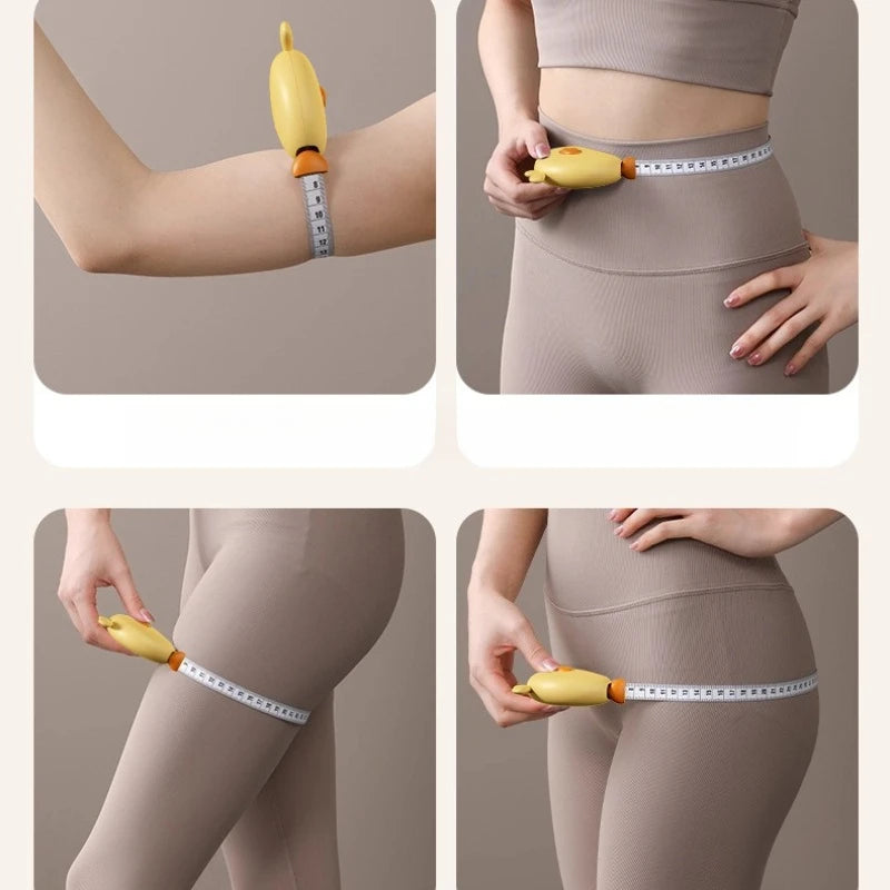 Body Tape Measure – Bust, Arm & Waist | Auto-Retract Magnetic Body Tape Measure Peaceful Pleasures Health and Wellness