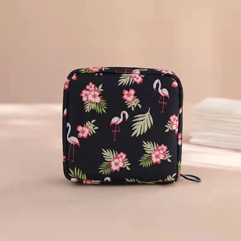 Portable Sanitary Napkin & Tampon Storage Bag | Waterproof