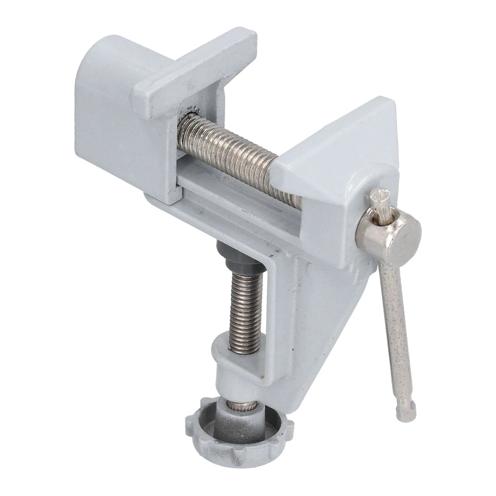 Table Vise Professional Mini Vise Multifunctional Aluminum Alloy for Garden for Woodworking for Courtyard Peaceful Pleasures Health and Wellness