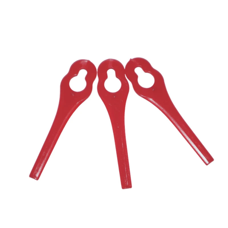 Red Replacement Trimmer Plastic Blade Florabest Grass Brushcutte LIDL