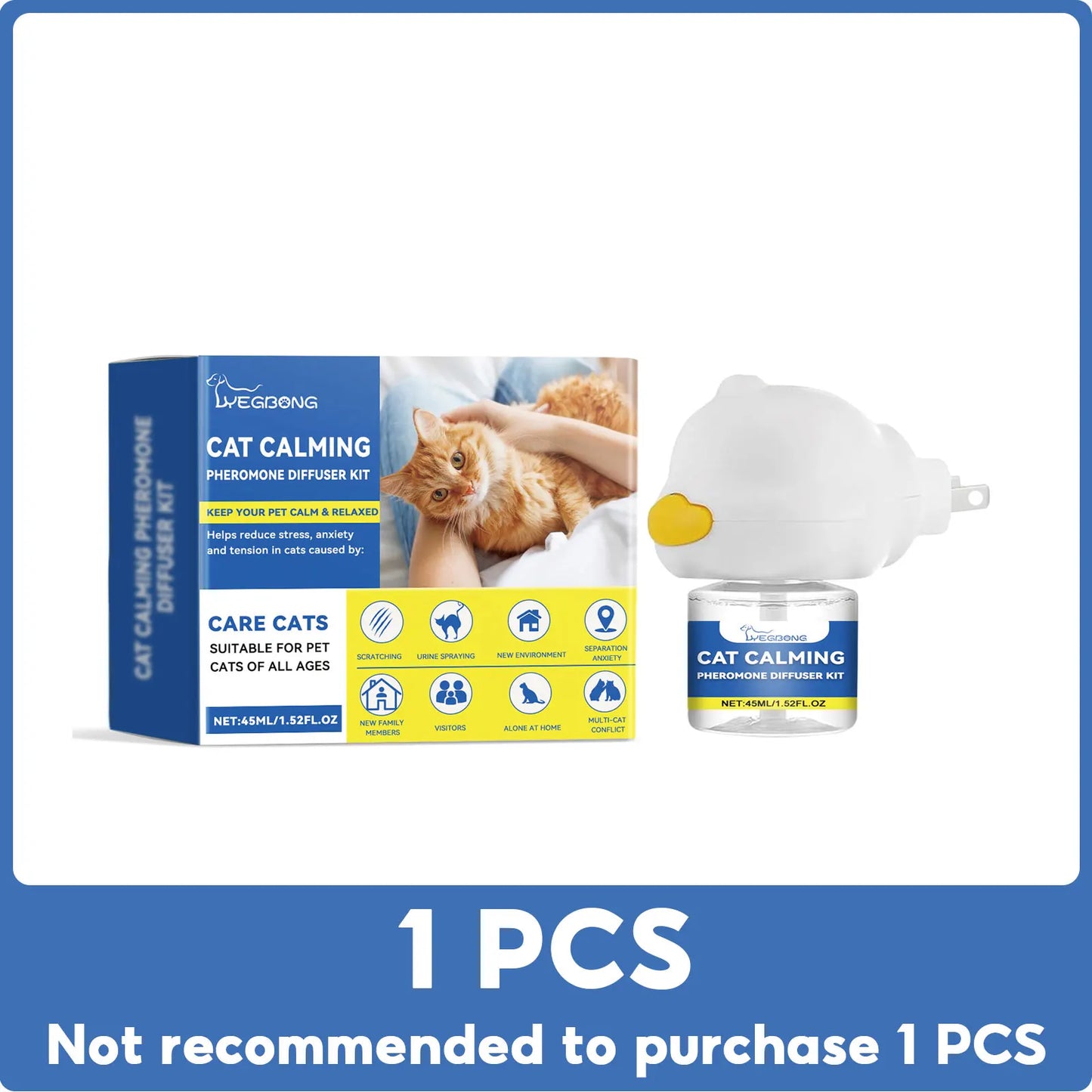 Pet Pheromone Calming Diffuser & Spray for Cats & Dogs