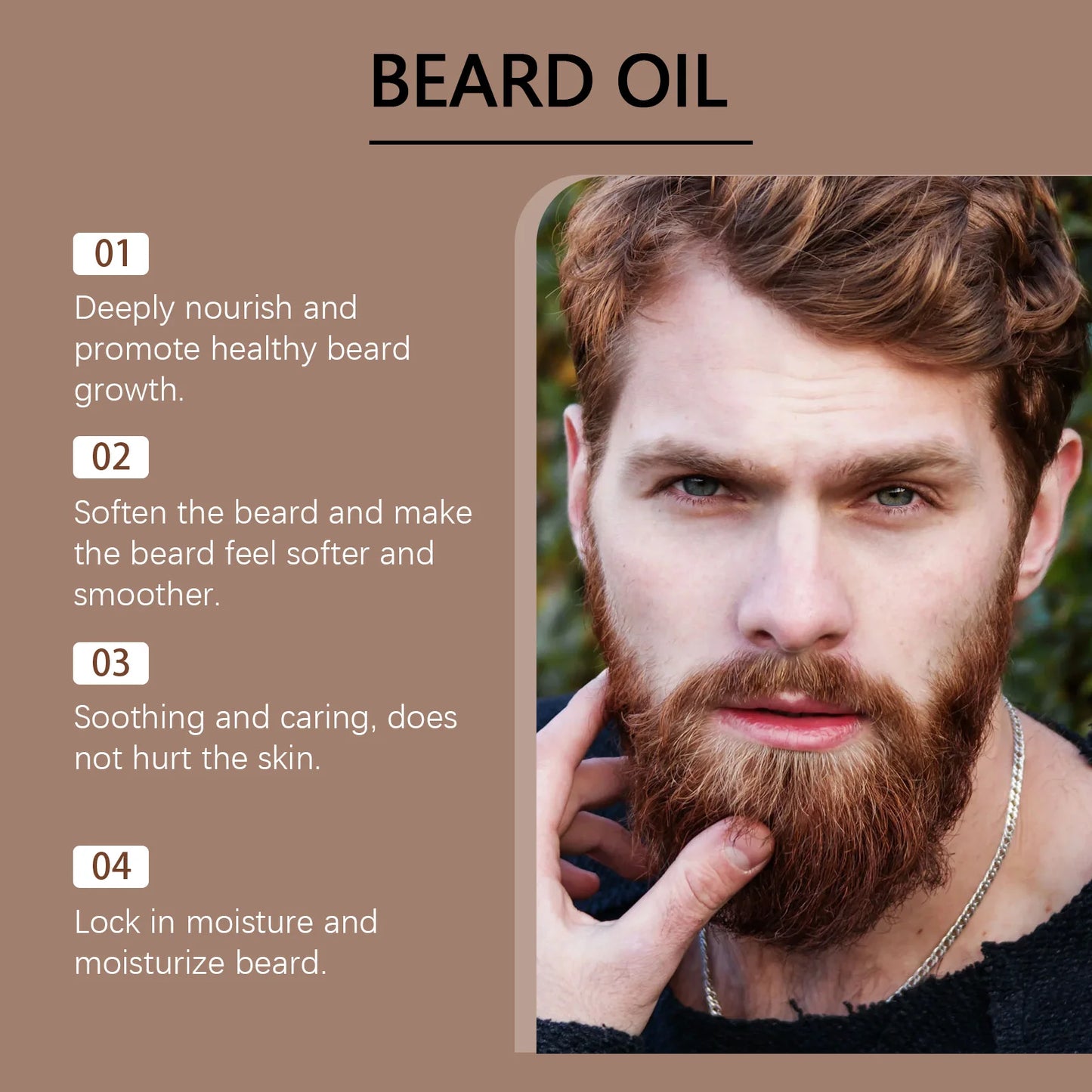 East Moon Beard Oil – Moisturizing, Softening & Shine 30ml