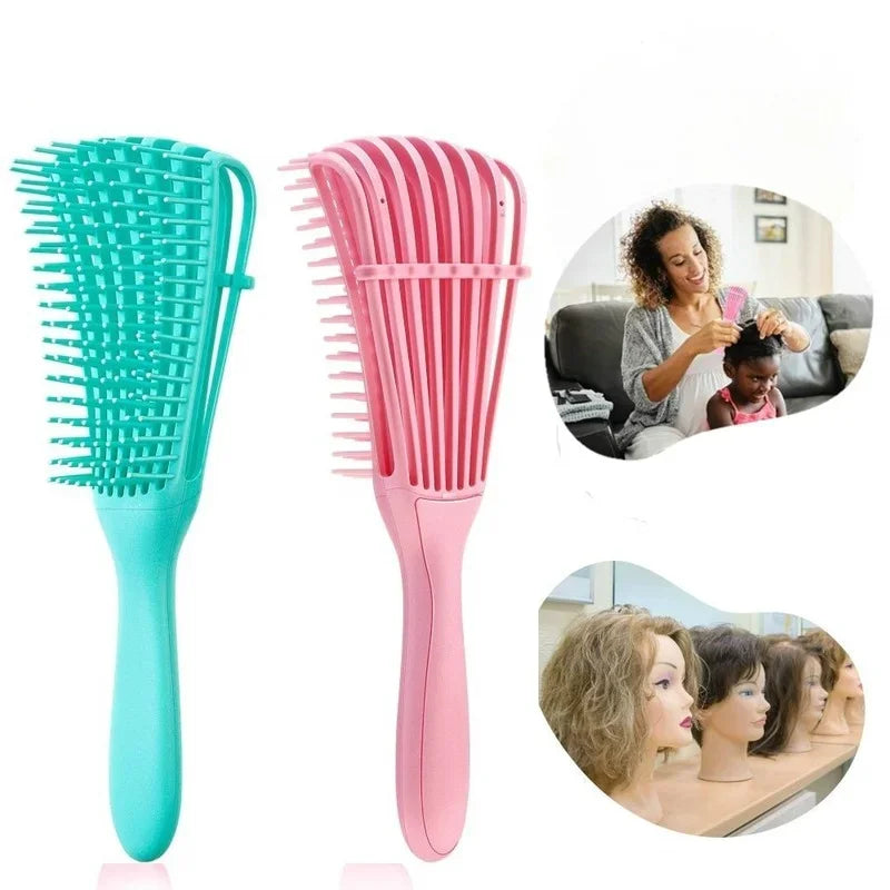 Detangling Hair Brush Scalp Massage Hair Comb Detangling Brush for Curly Hair Brush Detangler Hairbrush Women Men Salon Peaceful Pleasures Health and Wellness