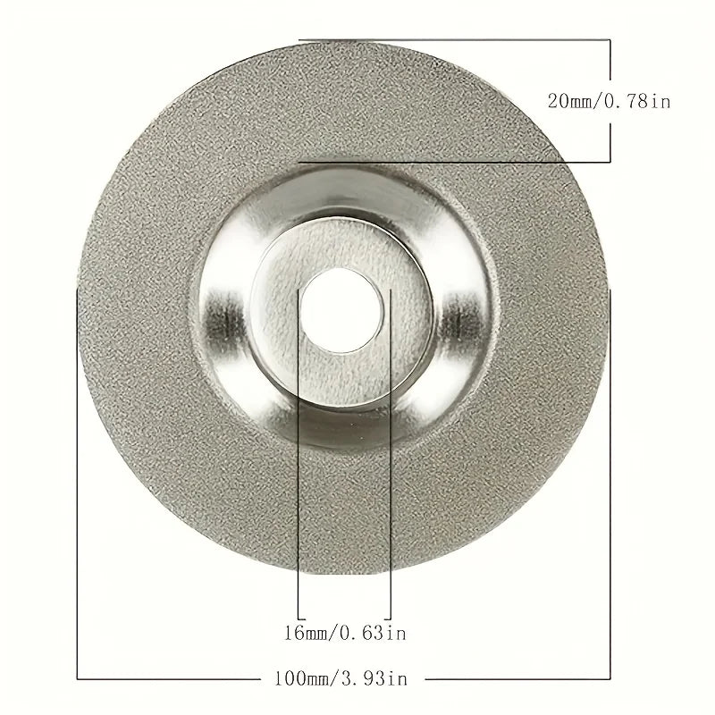 4-inch Industrial Diamond Grinding Disc Heavy-duty Angle Grinder