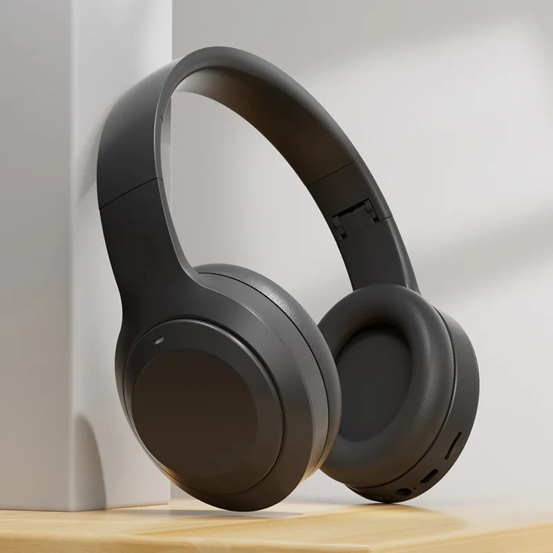 M5 Over Ear HIFI Stereo Headsets Wireless Bluetooth 5.3 Headphones Sports Gaming Earphones Support TF/AUX noise reduction Peaceful Pleasures Health and Wellness black