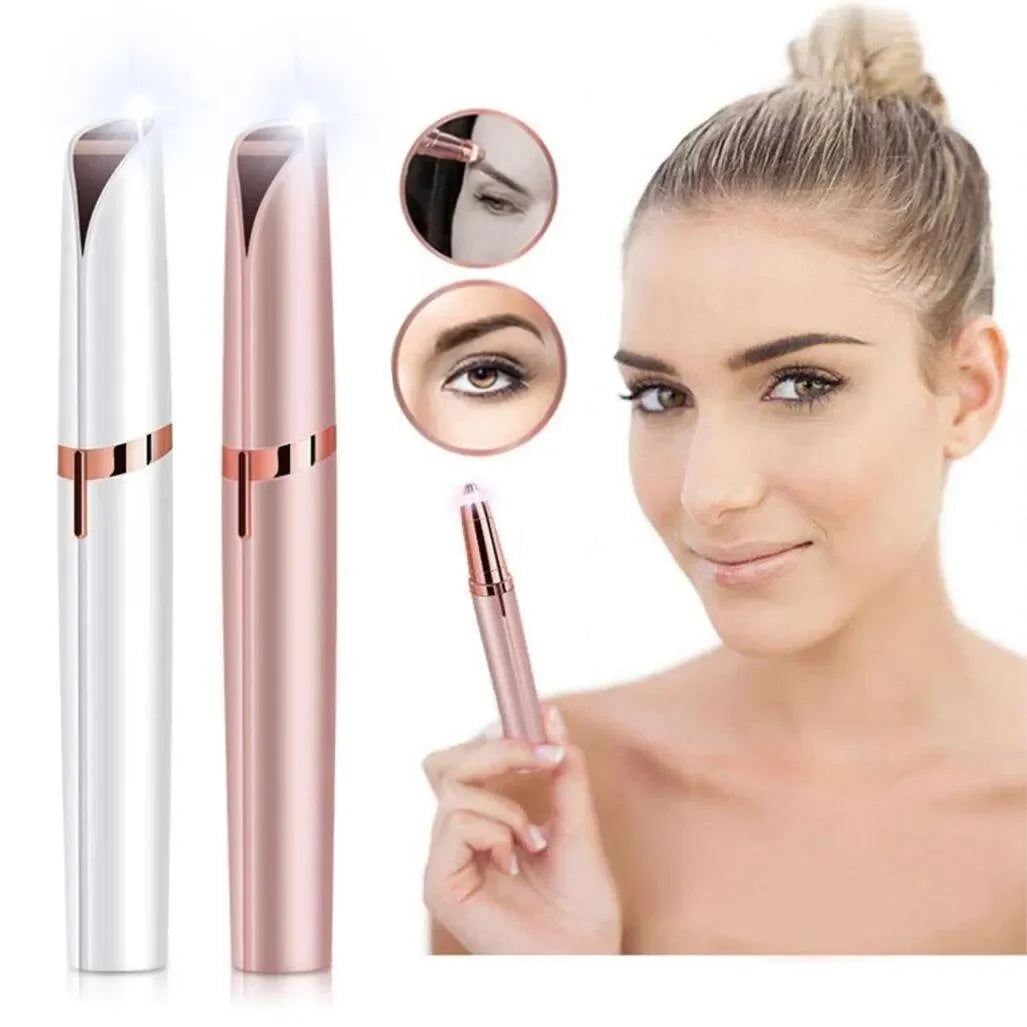 Smart Electric Eyebrow Trimmer Pen Implement Man Woman Clean Ladies' Shaver Automatic Razor Epilator Beauty Hair Removal Trimmer Peaceful Pleasures Health and Wellness