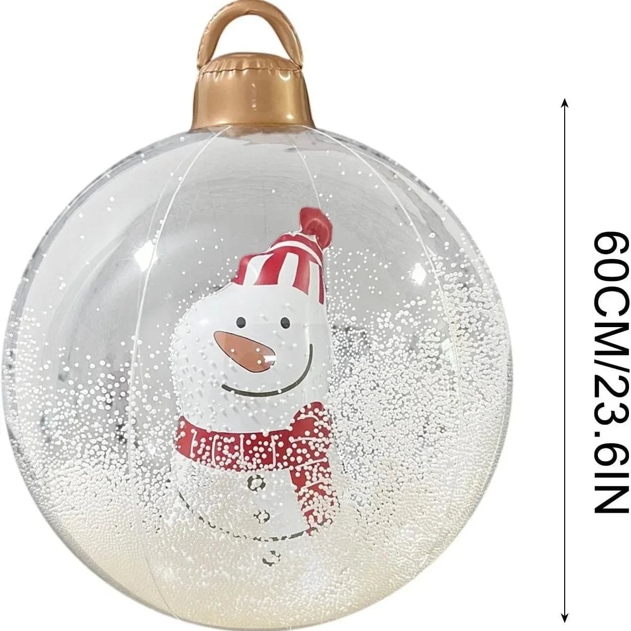 Giant LED Inflatable Christmas Ball | Remote Control Outdoor Decor
