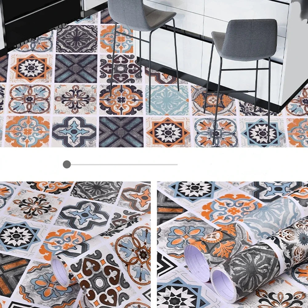 Waterproof PVC Peel & Stick Wallpaper | European Style 40cm
