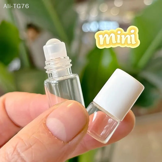2ml Glass Roll-On Bottles for Essential Oils & Perfume | 5–20 Pack Roll-On Bottle Set Peaceful Pleasures Health and Wellness