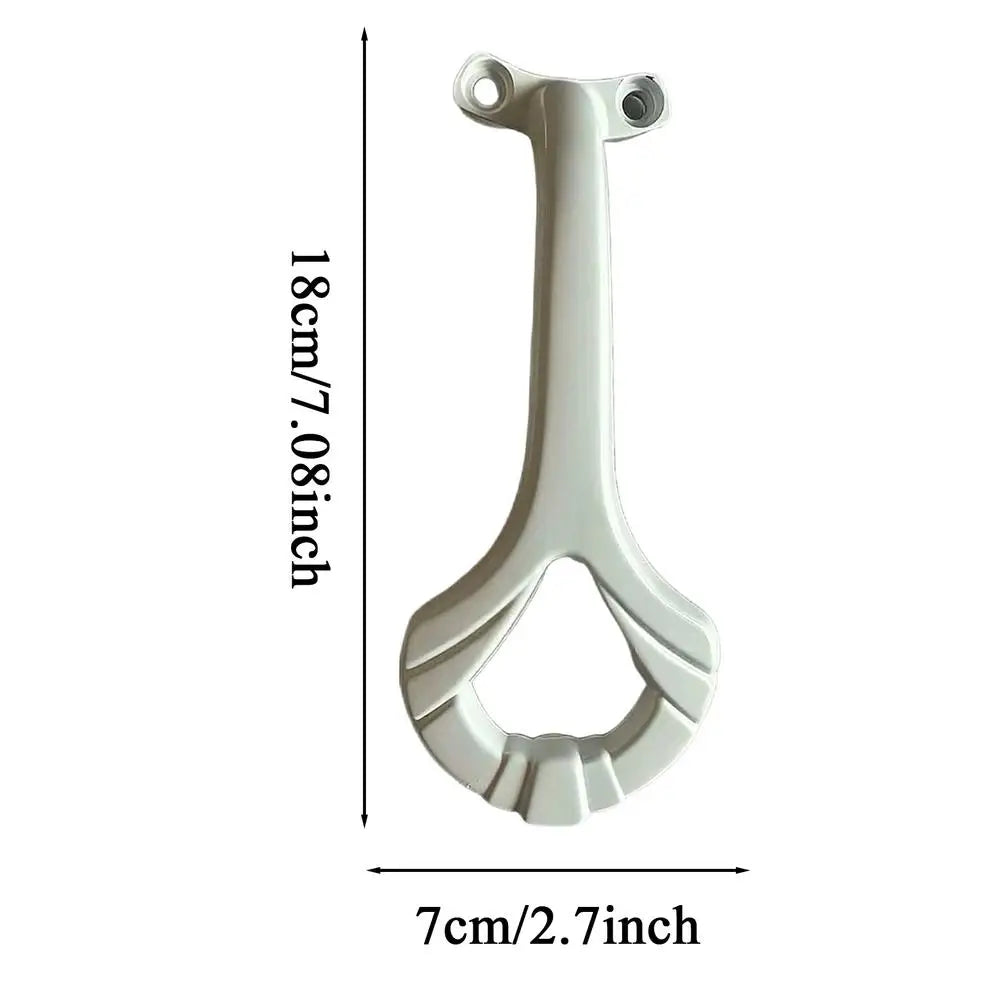 5-Piece Ceiling Fan Arm Bracket Replacement Set – Easy Install Ceiling Fan Parts Peaceful Pleasures Health and Wellness China Mainland shells white