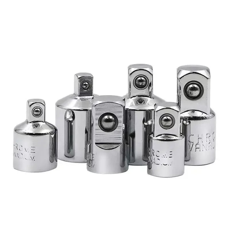 6-Piece Socket Adapter Set – 1/4", 3/8" & 1/2" Drive