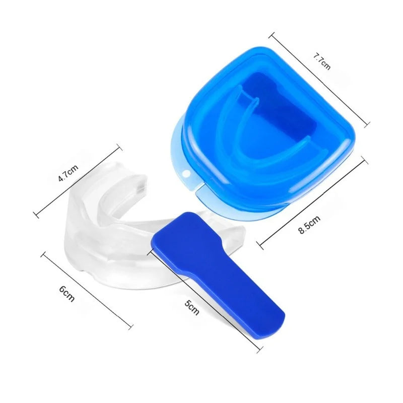 Teeth Bruxism Sleeping Apnea Guard Anti Snoring Bruxism Mouth Guard Snoring Device Bruxismo Snoring Mouth Guard to Stop Snoring Peaceful Pleasures Health and Wellness
