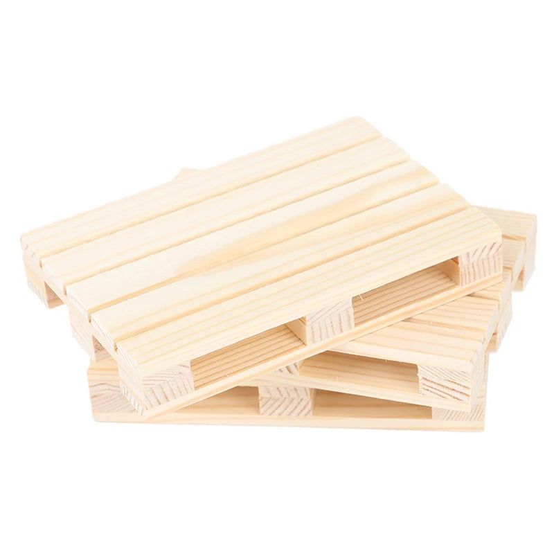 Mini Wooden Pallet Coaster | Insulation Cup & Pot Mat