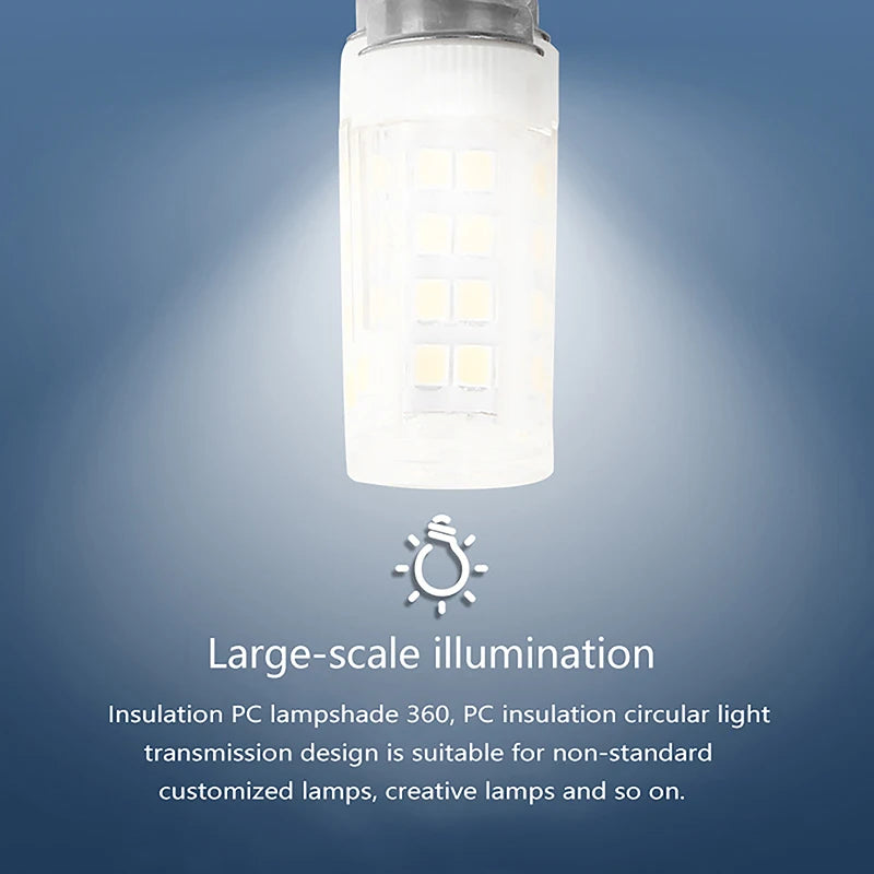 E14 LED Corn Bulb 5W 7W | 360° Mini Light for Chandeliers