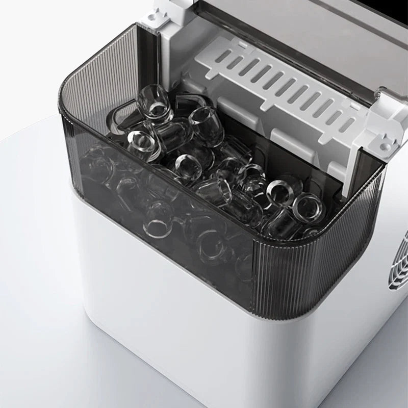 Compact Portable Ice Maker 12KG/24H – Bar & Home Use