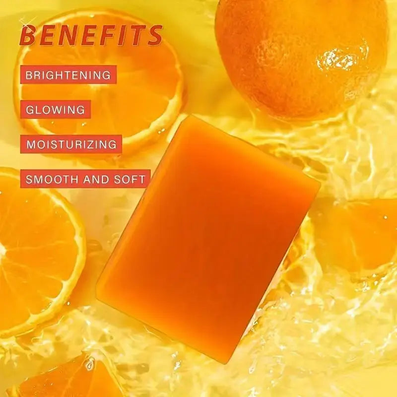 4-Pack Lemon Kojic Acid & Turmeric Handmade Soap – Unisex