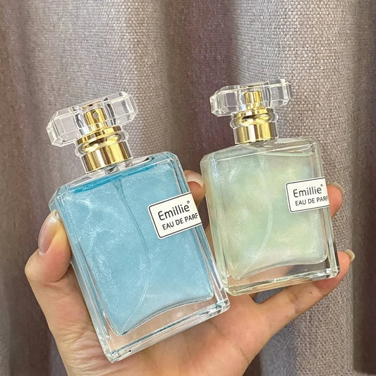 Luxury Gold Women's Perfume 50ml Natural Tea Woody Eau De Toilette Unisex Elegant Jasmine Long Lasting Glitter Perfume Peaceful Pleasures Health and Wellness