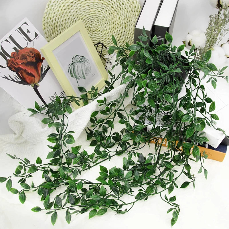 Artificial Ivy Wall Hanging Plant with Pot | Home Wedding Decor