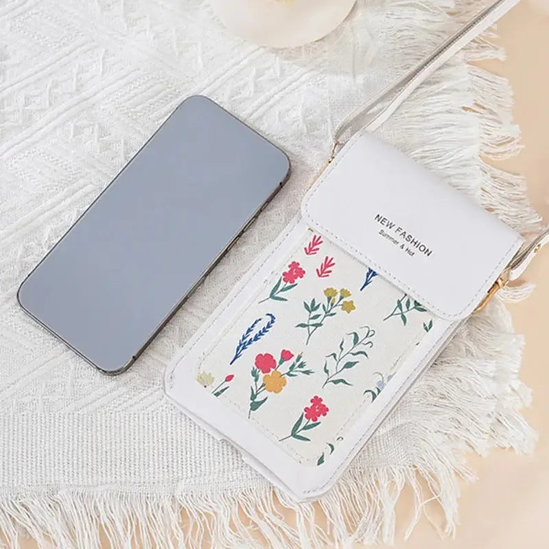 Touchscreen Crossbody Phone Bag for Women | Mini Shoulder Purse
