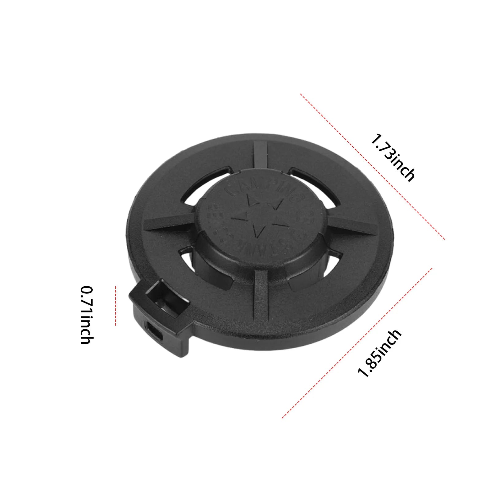 Four-color Long Gas Tank Protective Cover Caps Outdoor CB Tank Cassette Gas Tank Dust Cover Leak-proof Protective Cover Lids Peaceful Pleasures Health and Wellness