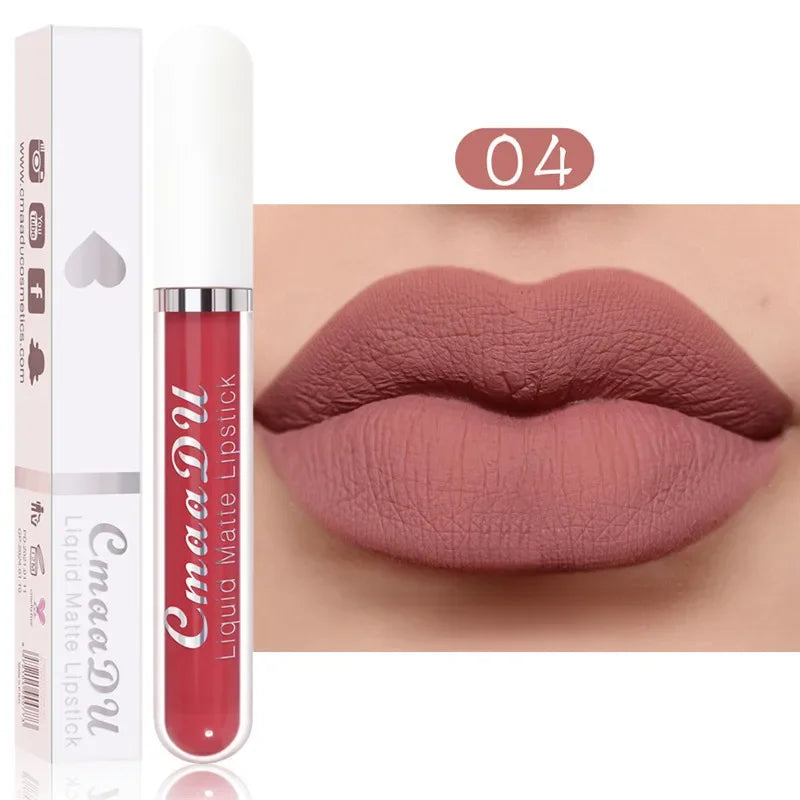IFANYUO 6-Pc Matte Liquid Lipstick Set – Waterproof Velvet Lip Gloss