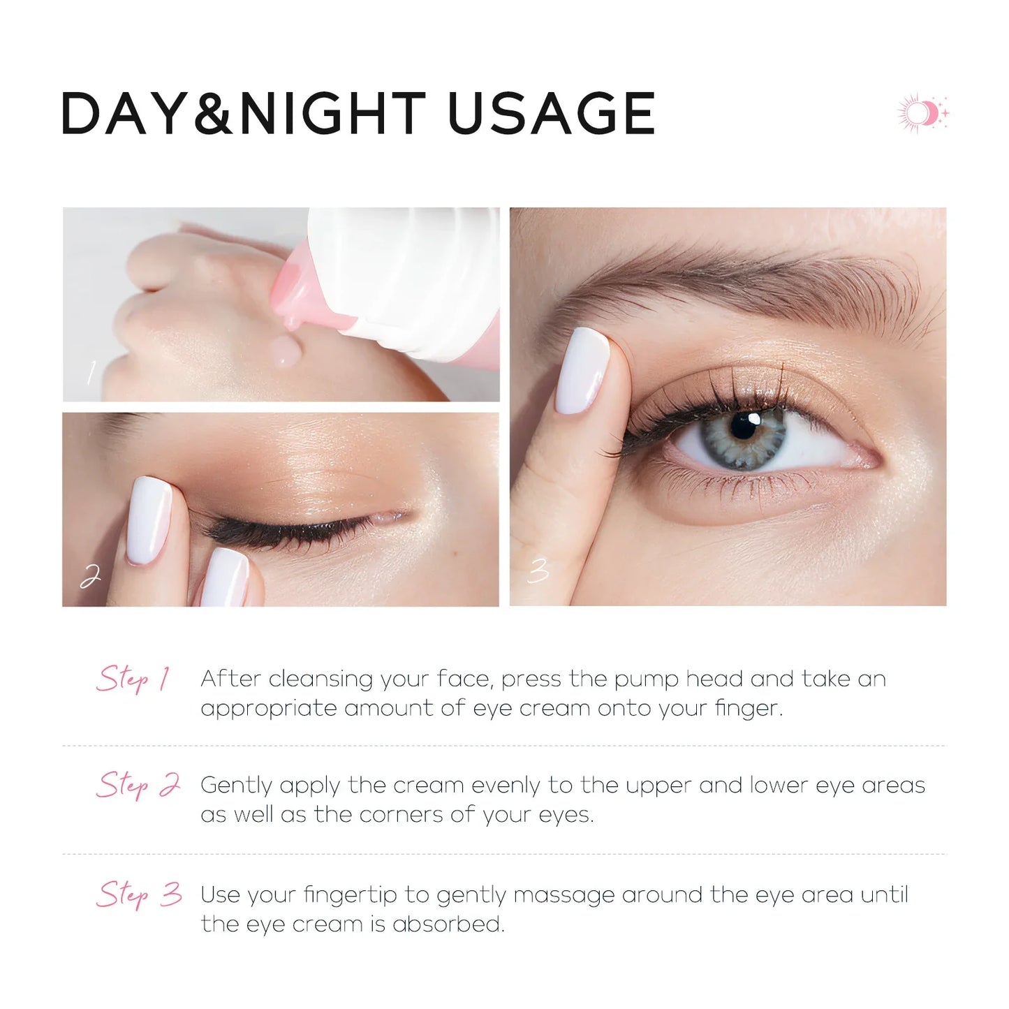 LAIKOU Sakura Day & Night Eye Cream – Anti-Aging & Hydrating