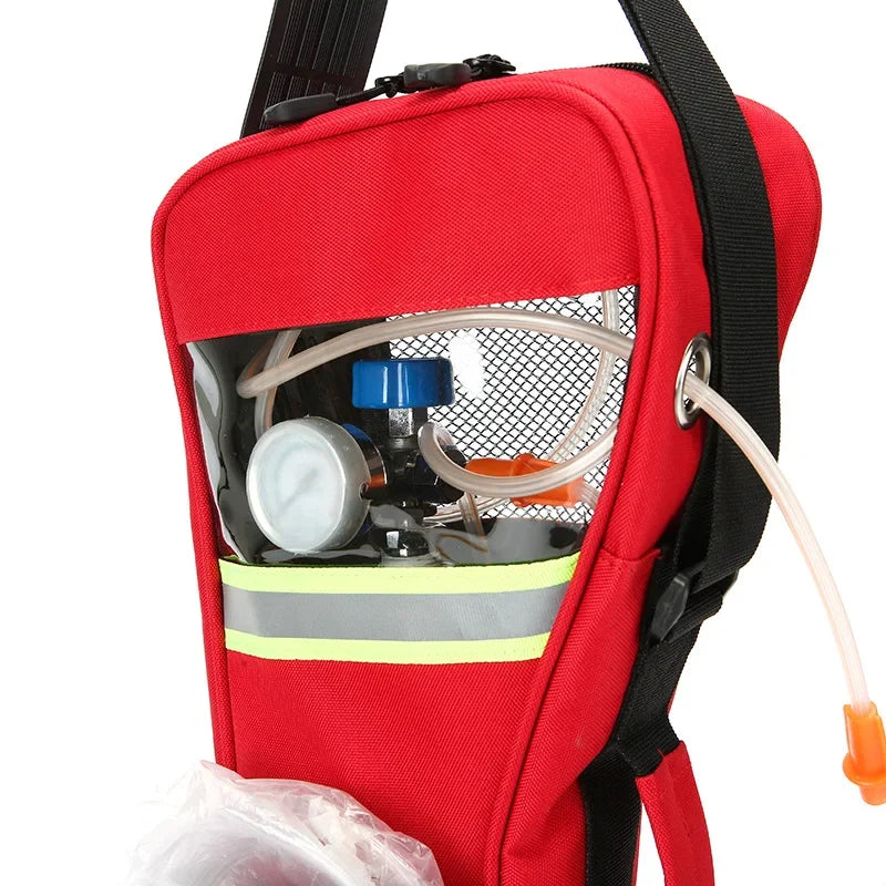2L/3L Oxygen Tank Shoulder Bag Oxford Adjustable Shoulder Strap Cylinder Holder Carrier Pouch for Emergency Accessories Peaceful Pleasures Health and Wellness