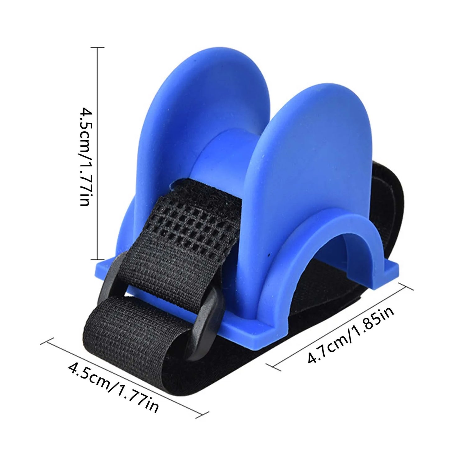U-Shaped Boat Fishing Rod Holder with Sturdy Construction TPE Fishing Baits Keeper Suitable for Kayak Marine Fishing Peaceful Pleasures Health and Wellness