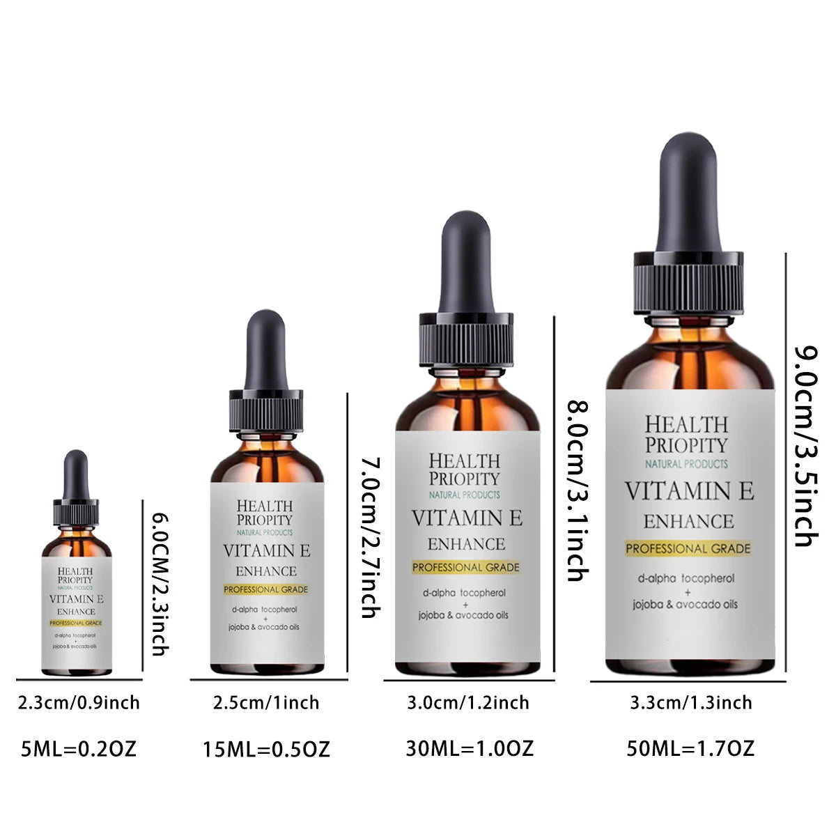 Vitamin E Face Serum Oil – Anti-Wrinkle & Moisturizing
