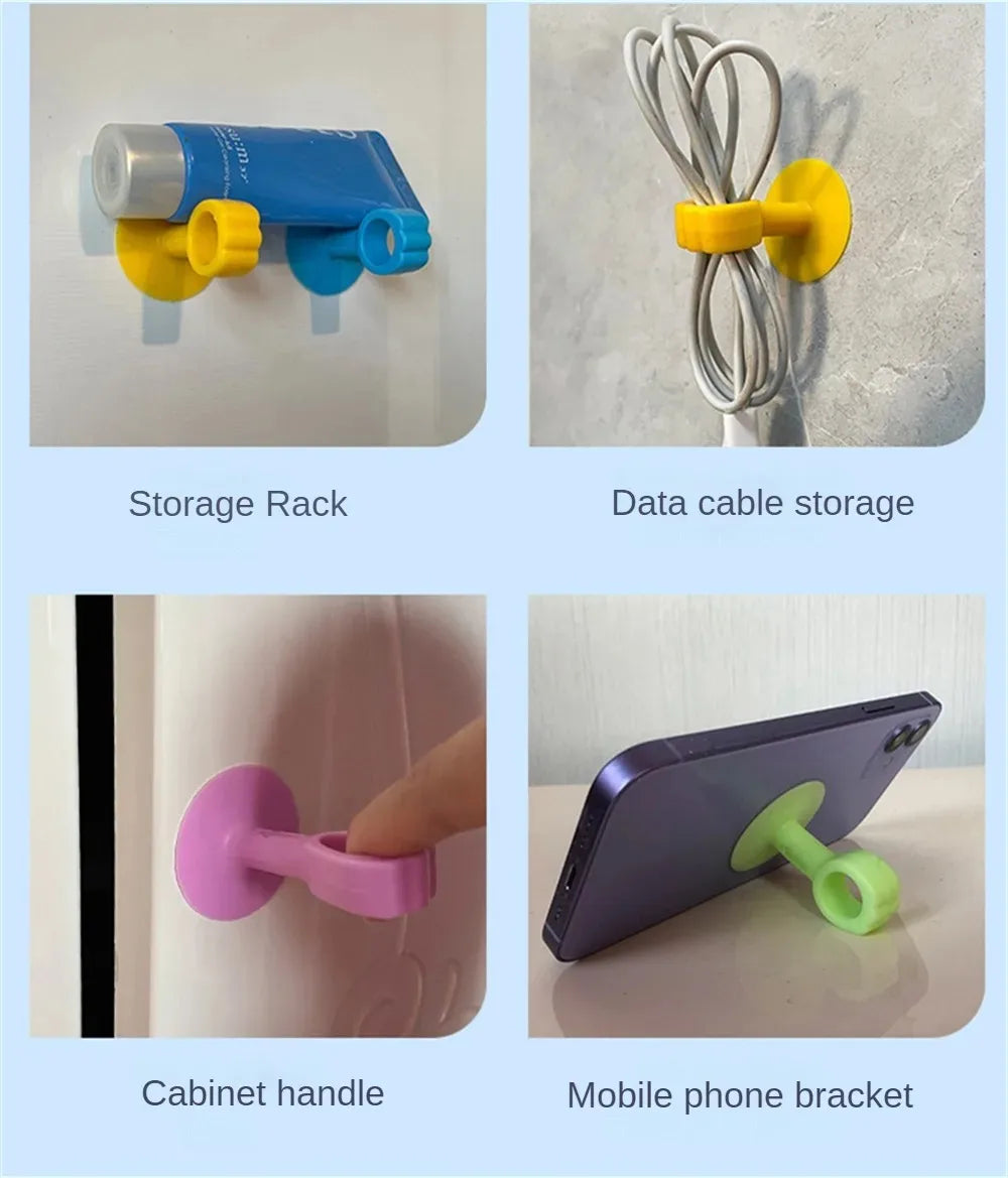 Silicone Suction Cup Door Stopper & Wall Protector Bumper