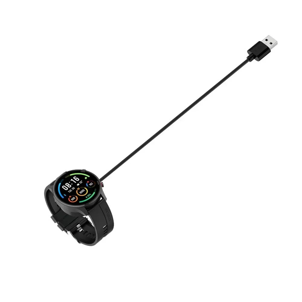 USB Charger Cable For Xiaomi Mi Watch S1 Active SmartWatch Fast Charging Power Cable Adapter For Xiaomi Watch S1 Active Charger Peaceful Pleasures Health and Wellness