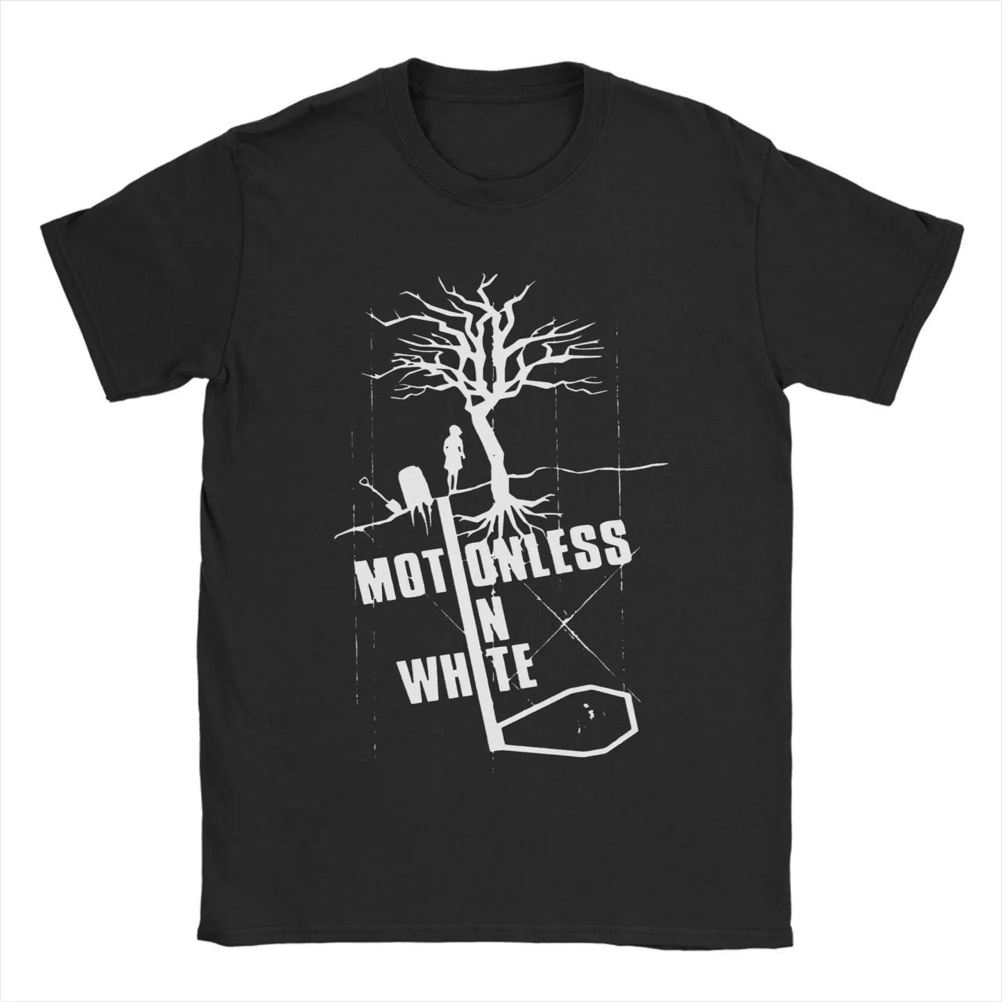 White Motionless T-Shirt Summer Band 100% Cotton T-Shirts For Men's Trendy Cool Casual Tshirt Short Sleeve Vintage Tops Peaceful Pleasures Health and Wellness 5 4XL