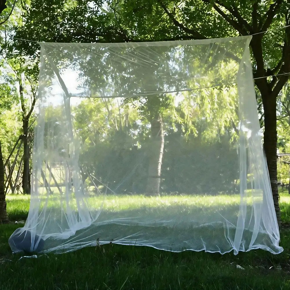 Outdoor Mosquito Net for Gazebo Patio Garden Large Mesh Canopy Tent Anti-Insect Screen Enclosure for Camping Summer Backyard Peaceful Pleasures Health and Wellness