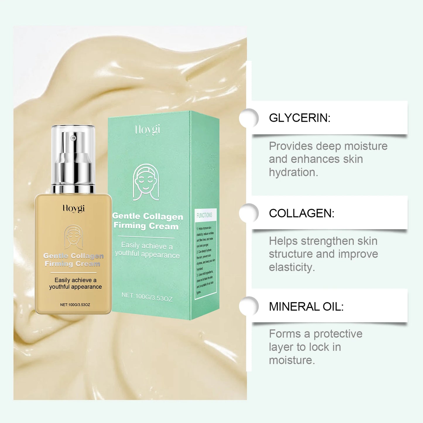 Collagen Firming Face Cream – Hydrate, Firm & Brighten Skin