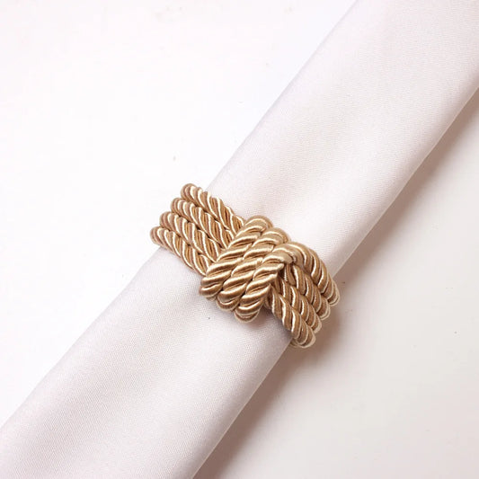 Woven Rope Napkin Rings – Wedding, Holiday & Home Decor Napkin Rings Oasis Select