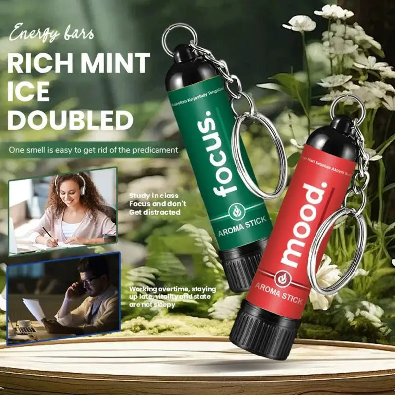 1Pcs Nasal Stick Boosts Focus Enhances Breathing Provides Fresh Sensation Aromatherapy Inhaler Prevent Drowsy Driving Peaceful Pleasures Health and Wellness