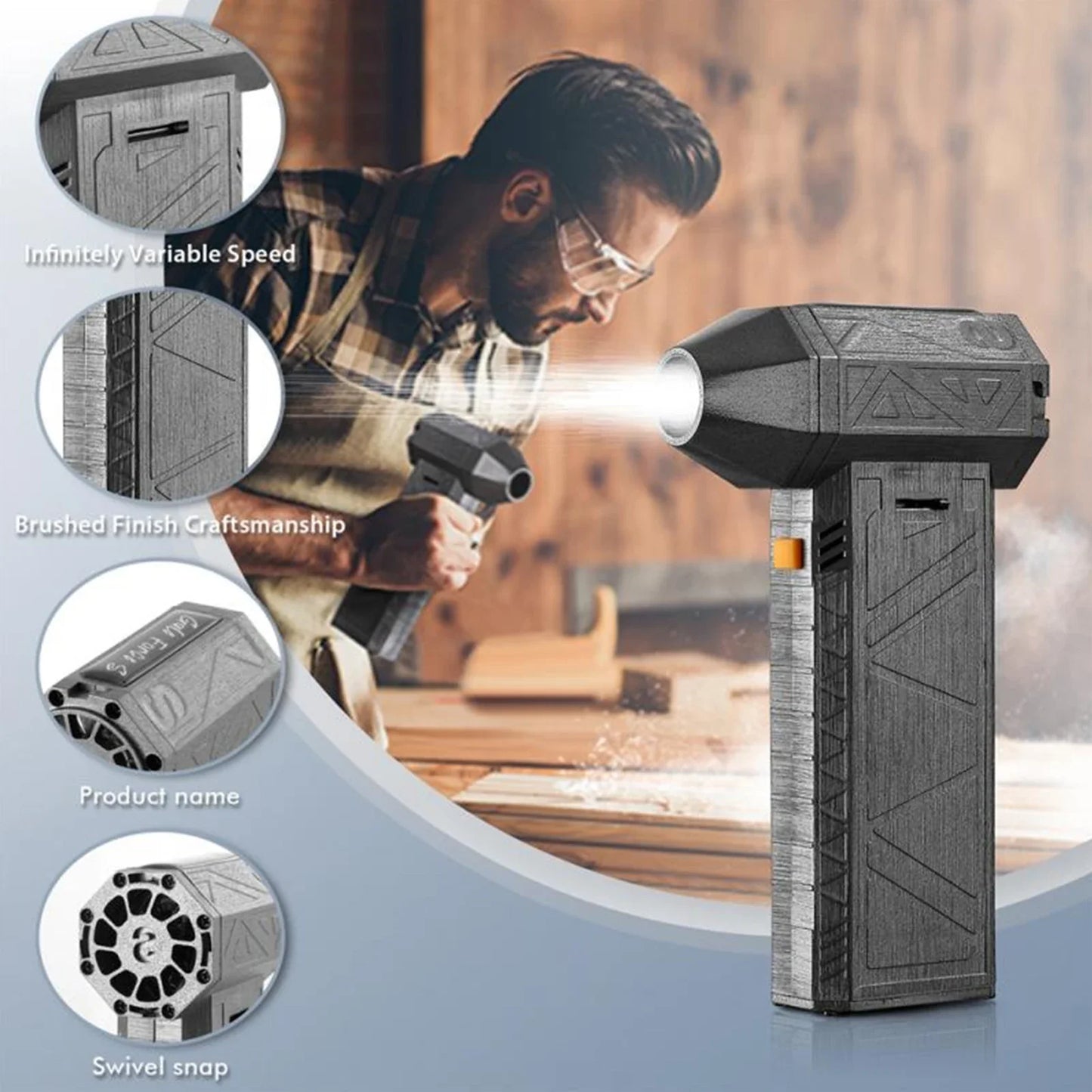 Mini Low Power Consumption Multifunctional Handheld Dry Blower