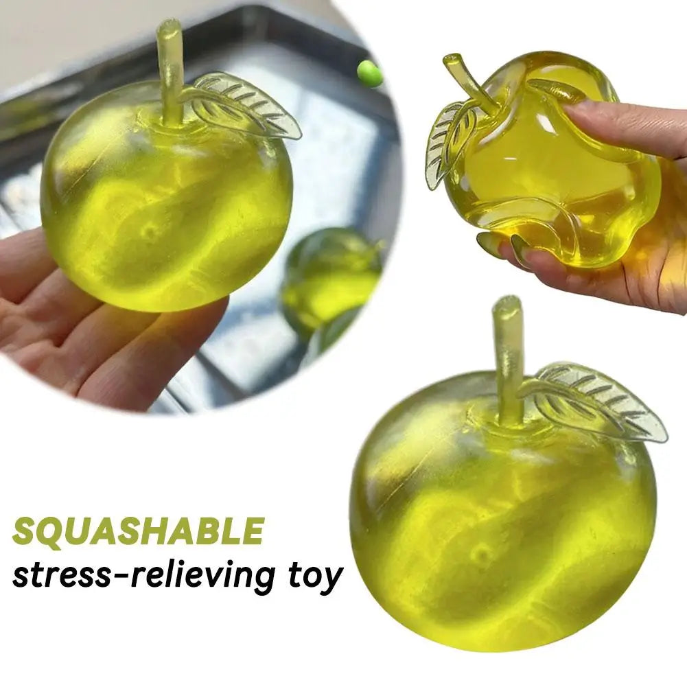 Green Apple Squishy Squeeze Ball | Sensory Fidget Toy