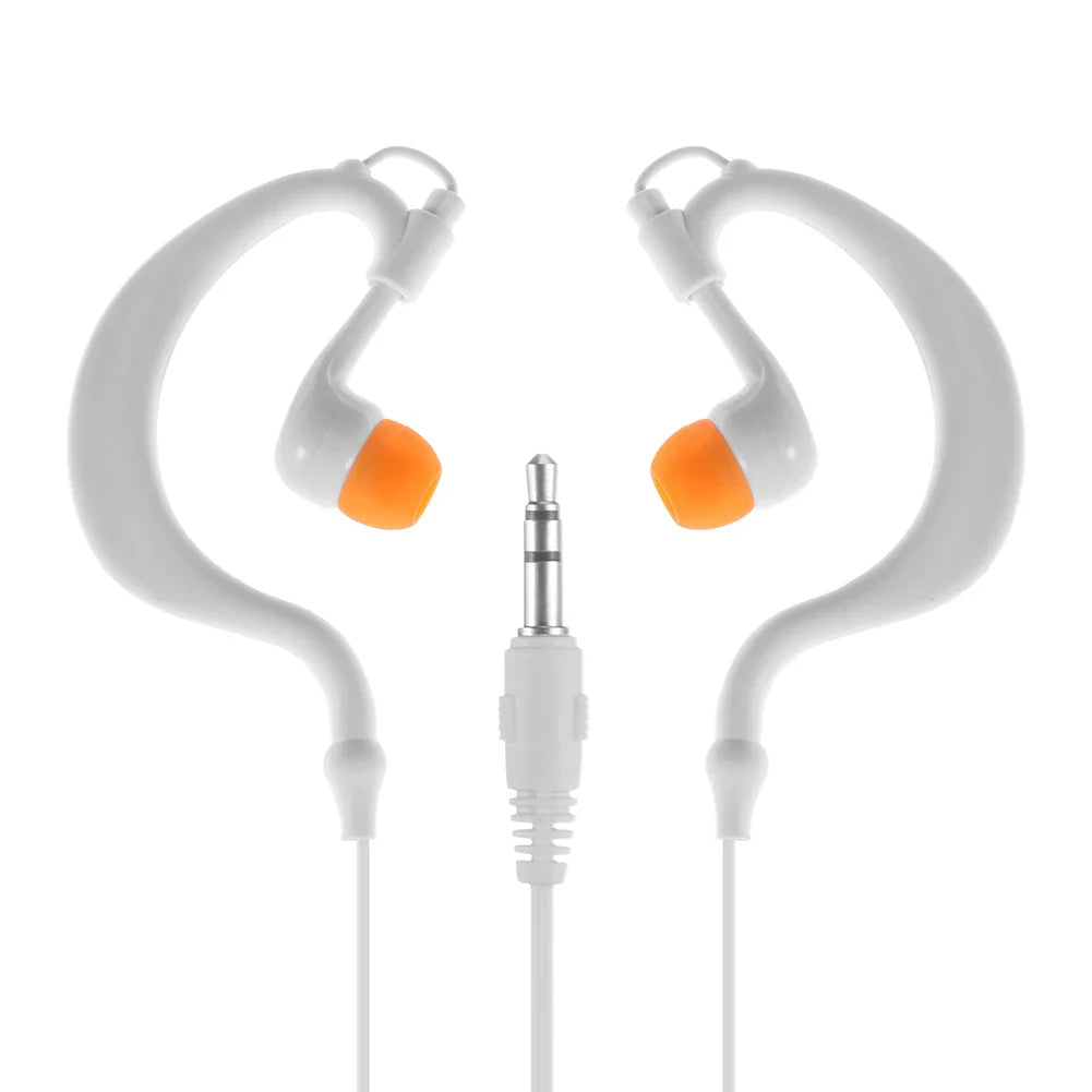 IPX8 Waterproof Swimming Earphones – 3.5mm Wired In-Ear Headset