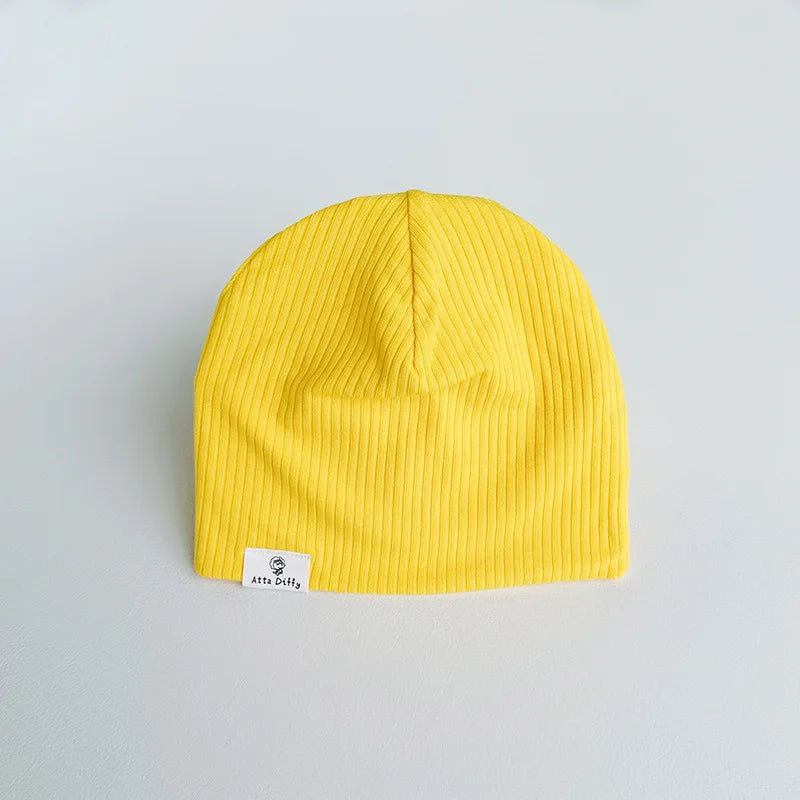 Kids Beanie Hat | Soft Cotton Spring Autumn Boys Girls Ages 1–8