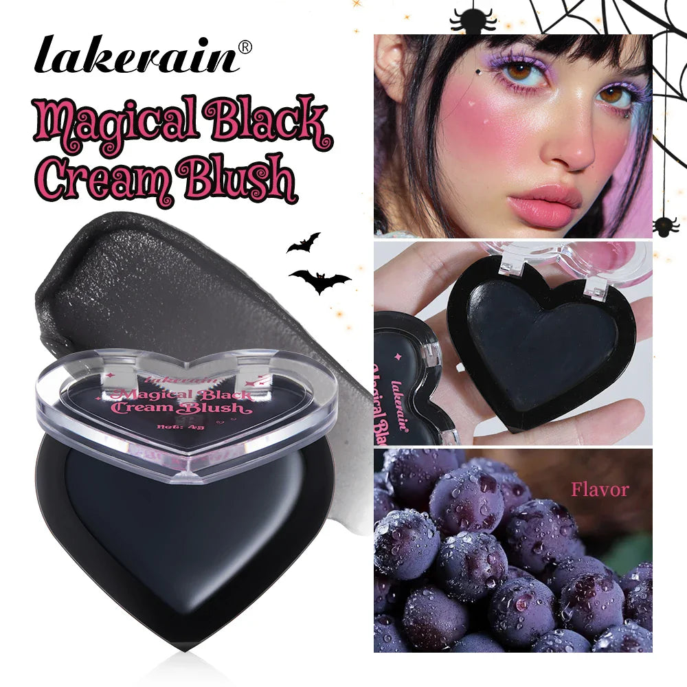 pH Color-Changing Black Cream Blush – Cheeks, Lips & Eyes