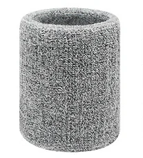 1 pcs Sweat-Absorbing Sports Wrist and Elbow Guard with Towel Wristband - Protector Sweatband Gym Wrist Guard, Fit Up To 100kg Peaceful Pleasures Health and Wellness Gray