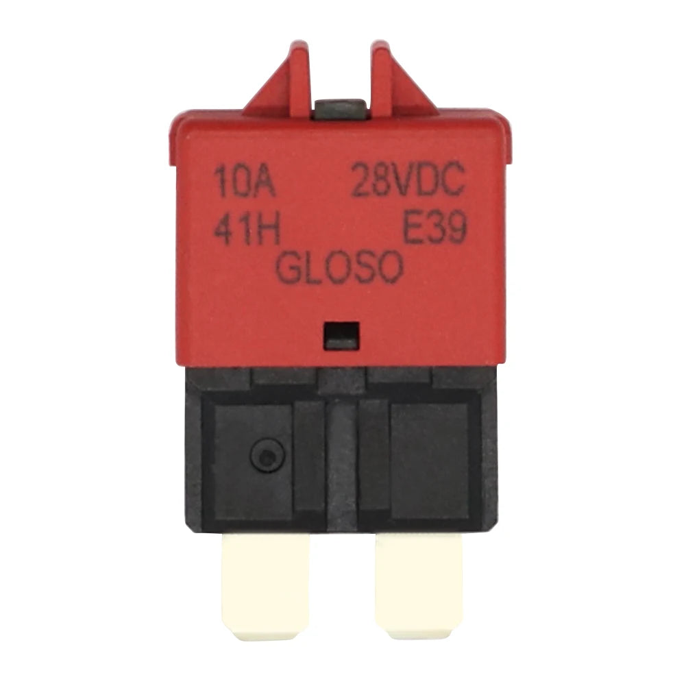 1/2PCS Circuit Breaker Blade Fuse 12V 24V Resettable 5-30A Marine RVs Automatic Reset Thermal Circuit Breaker Car Blade Fuse Box Peaceful Pleasures Health and Wellness F447 1PCS
