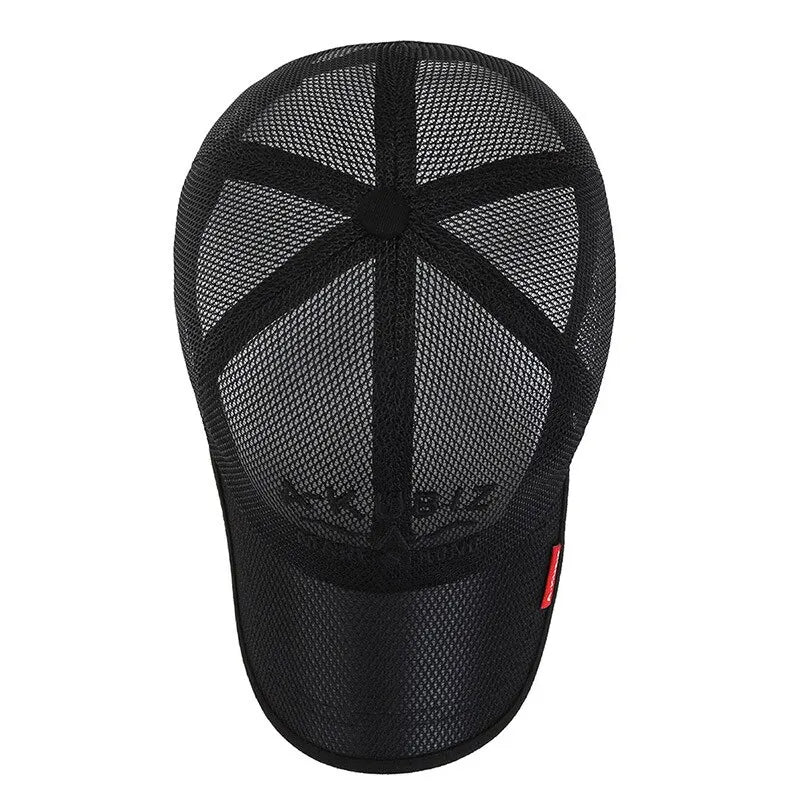 Summer Hats Men Women Mesh Baseball Caps Fashion Embroidered Visor