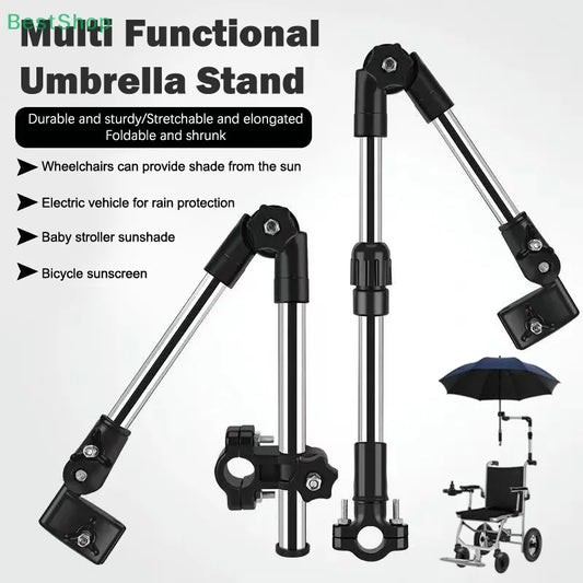 Rotatable Umbrella Holder for Wheelchair, Bike & Stroller Umbrella Handlebar Holder Oasis Select