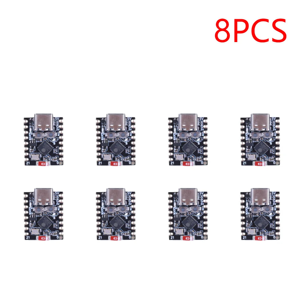 1-10PCS ESP32-C3 Development Board ESP32 C3 SuperMini WiFi Bluetooth-Compatible Board Development Board CORE Board for Arduino Peaceful Pleasures Health and Wellness Not Welded 8PCS