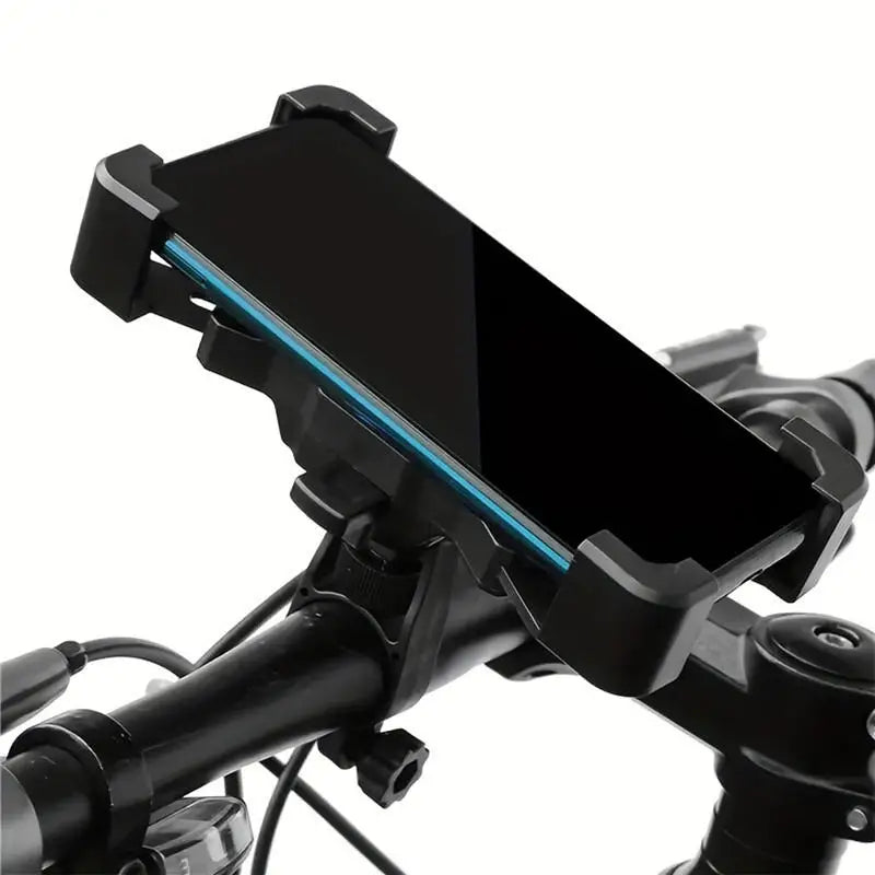 Heavy Duty Shockproof Phone Mount for Bike Motorcycle Phone Holder Universal Fit for E-Bike Handlebar Anti-Vibration Bracket Peaceful Pleasures Health and Wellness